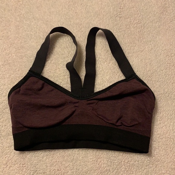 Lululemon Seamless Hold Your Om Sports Bra Bundle of 3 Blue Peach Black Cherry - Picture 7 of 16